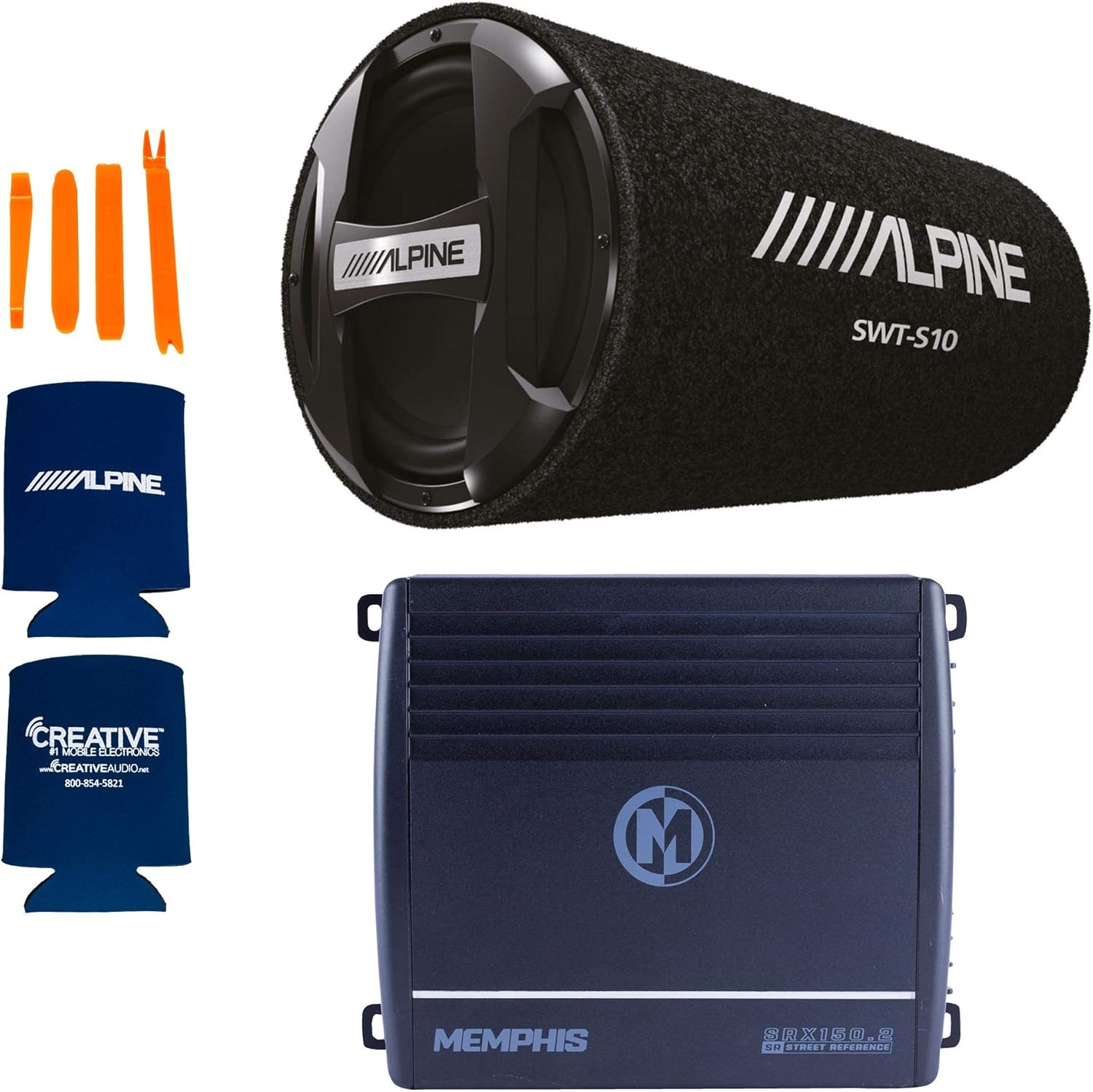 10" Bass System with Amplifier M350552