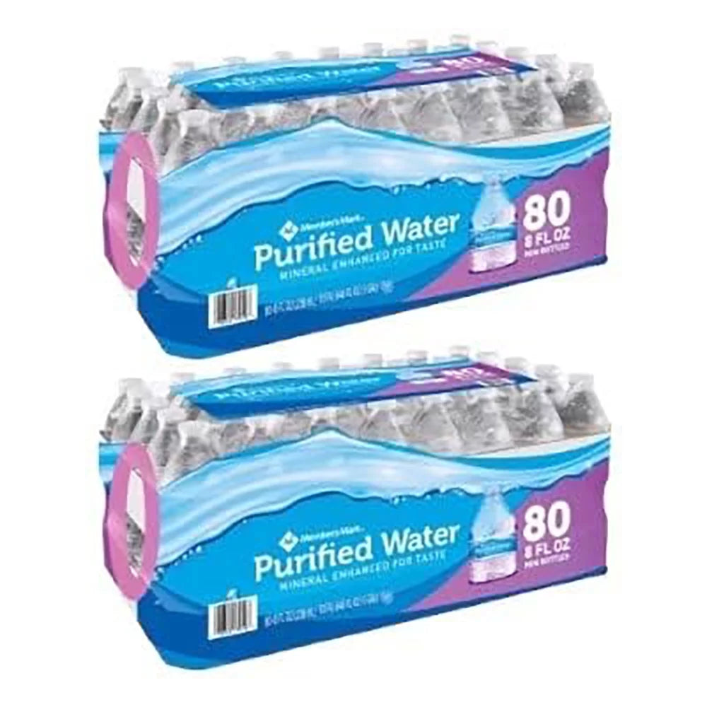 8 oz Bottled Water 80 pk C52543