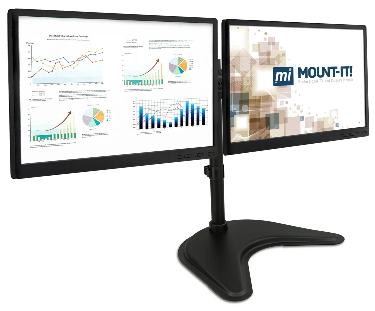 Dual Monitor Desk Stand N944347