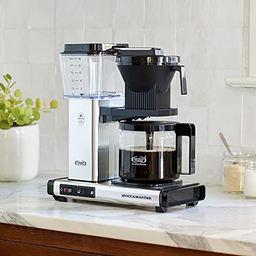 10-Cup Coffee Maker, Polished Silver E1395