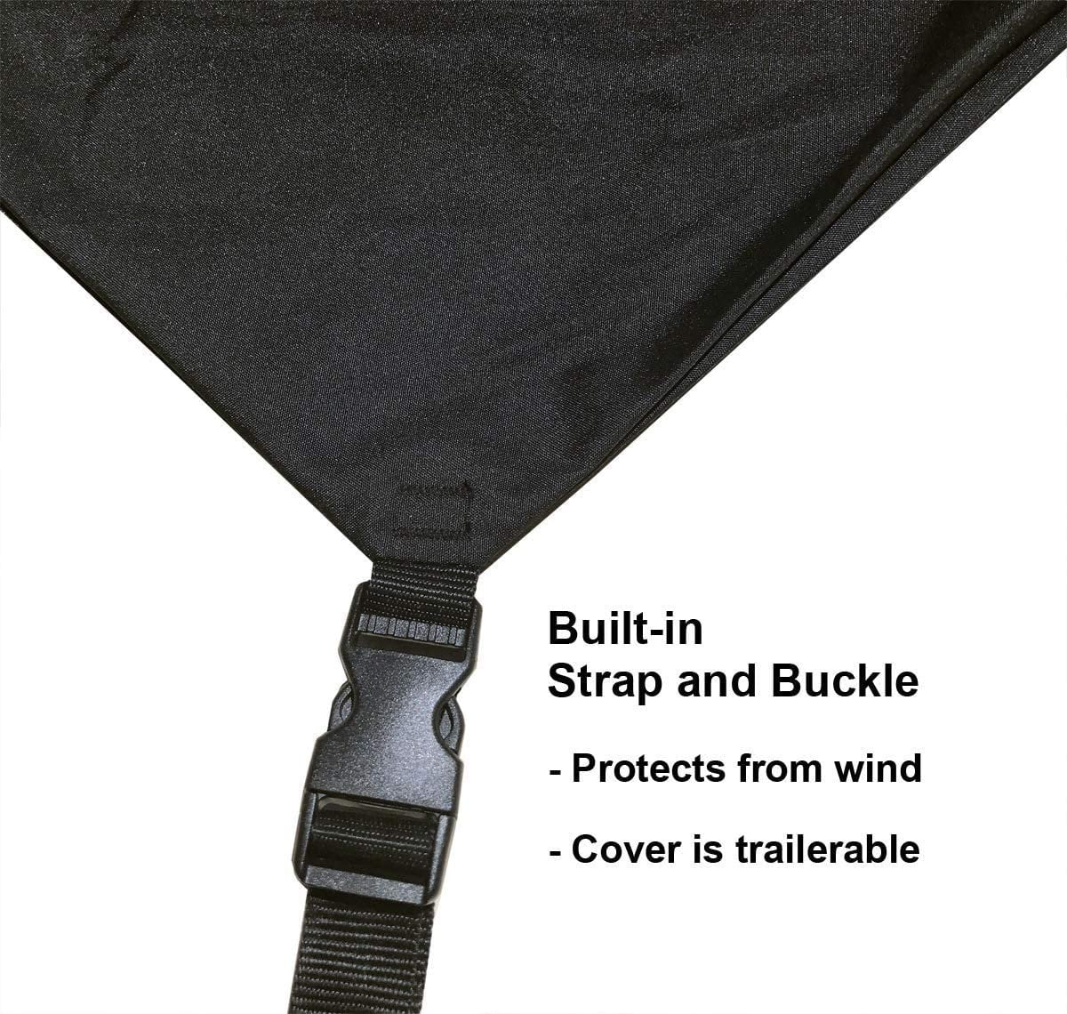 Snowmobile Cover with Built-in Securing Straps O45150