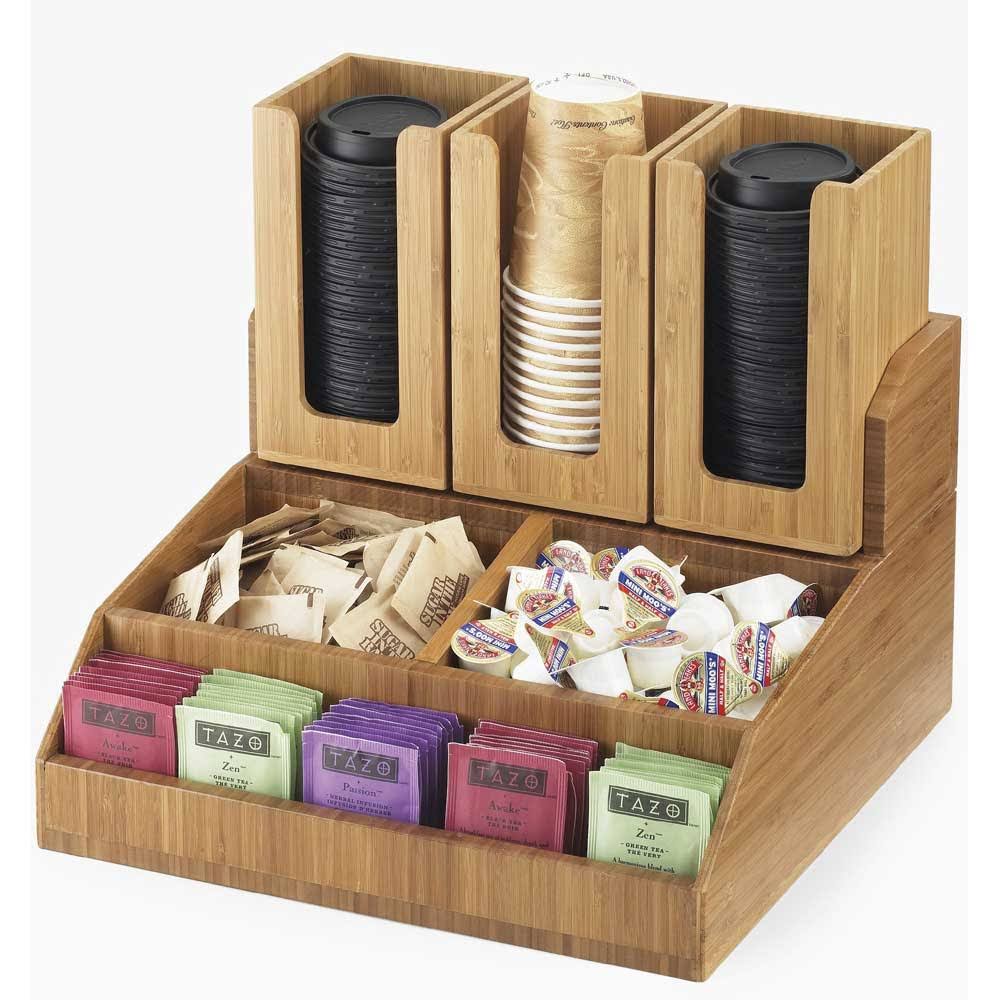 Bamboo Condiment Station A9546
