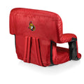 Red Ventura Portable Reclining Stadium Seat F15041
