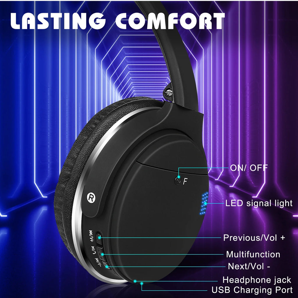 Wireless Bluetooth Over The Ear Headphones with Mic S2475
