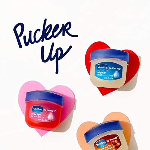 Mini Lip Balm, Petroleum Jelly, 0.25 Oz (Pack of 4) I9391