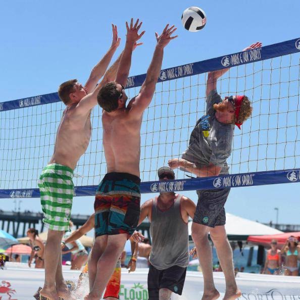Pro Steel Cable Volleyball Net V2965