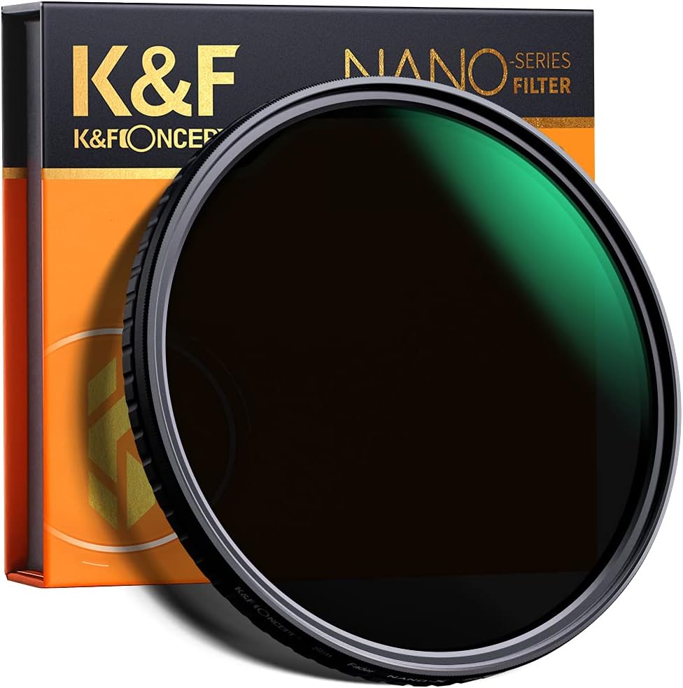 67mm Fader ND Filter Variable ND2 to ND32 for Camera Lens, Pack of 2 G92152