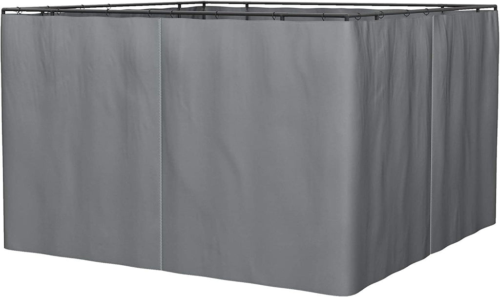 10x12 Ft 4-Side Gazebo Sidewall with Zippers U598