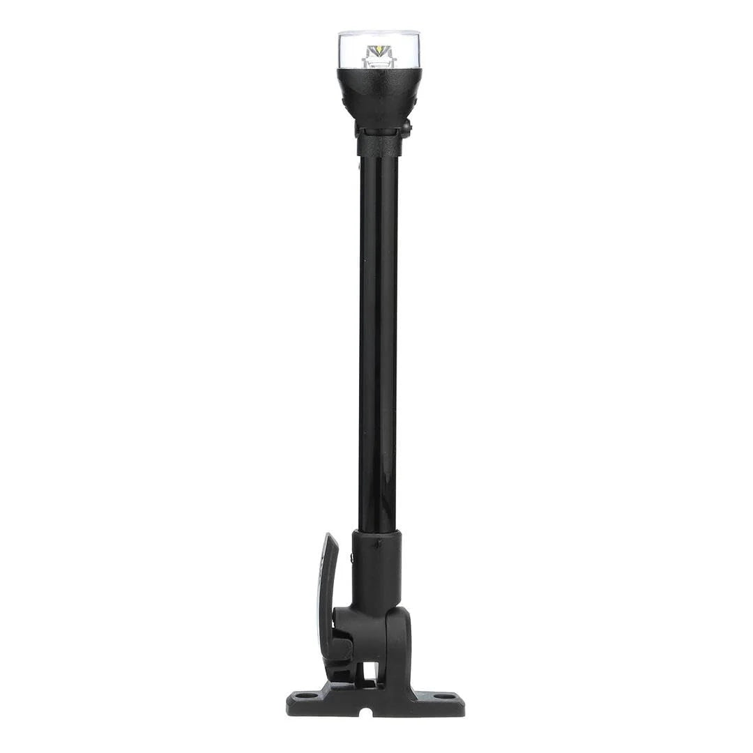 12" 2NM LED All-Round Fold-Down Light with Black Composite Pole U92552
