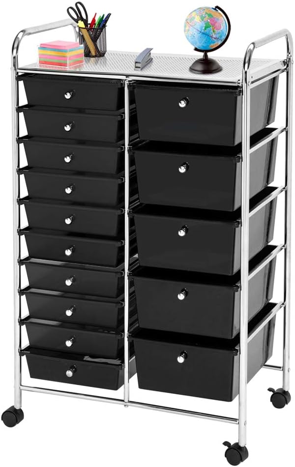 15-Drawer Rolling Storage Cart A555810