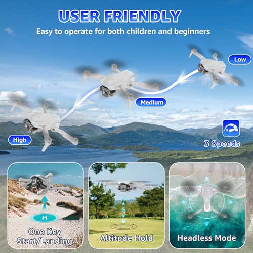 1080P HD Mini FPV Drone with Altitude Hold W26981