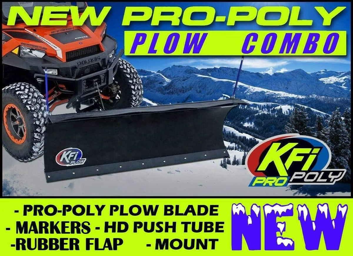 66" Poly Snow Plow Kit Combo Q376461