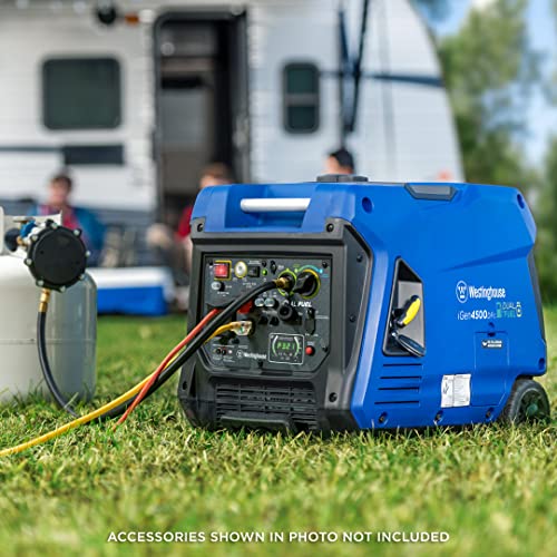 5000 Peak Watt Dual Fuel Portable Inverter Generator X66970