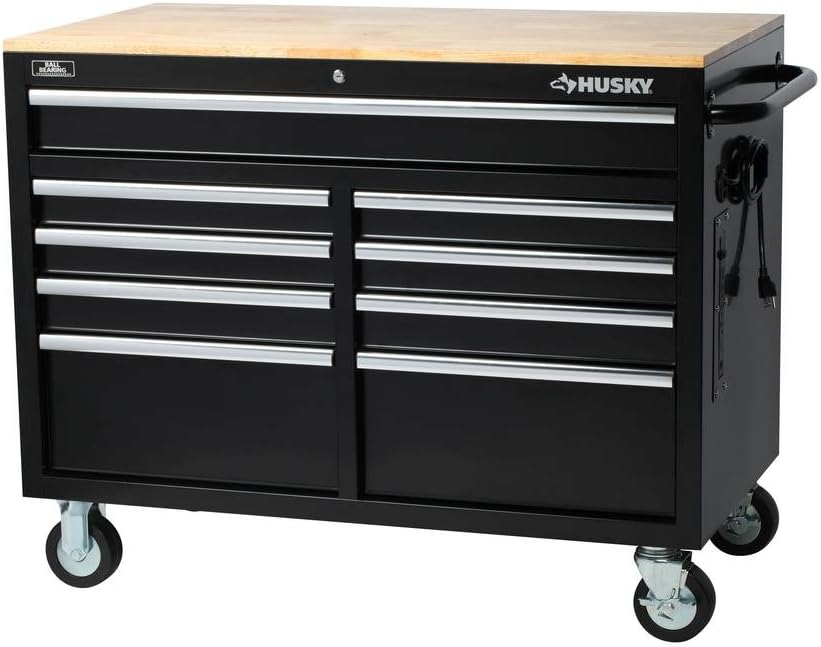 Extra Deep 46 in. 9-Drawer Mobile Workbench S29163