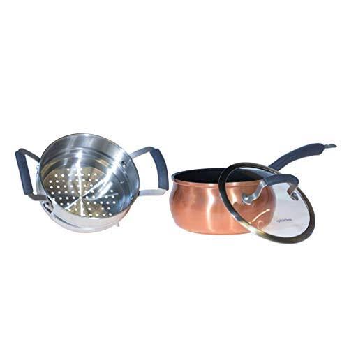 11 Piece Nonstick Aluminum Copper Cookware Set J8224