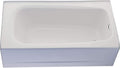 5 ft x 32 in White Soaking Bathtub E4371