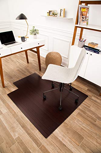 Bamboo Office Chairmat 5mm Thick U650158