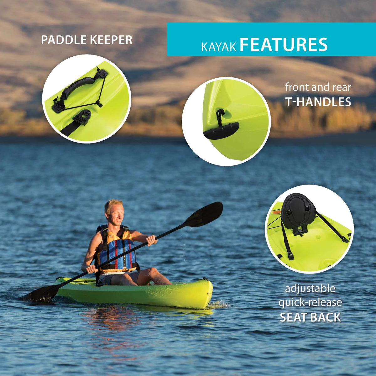 10 ft Sit-on-top Kayak S85036