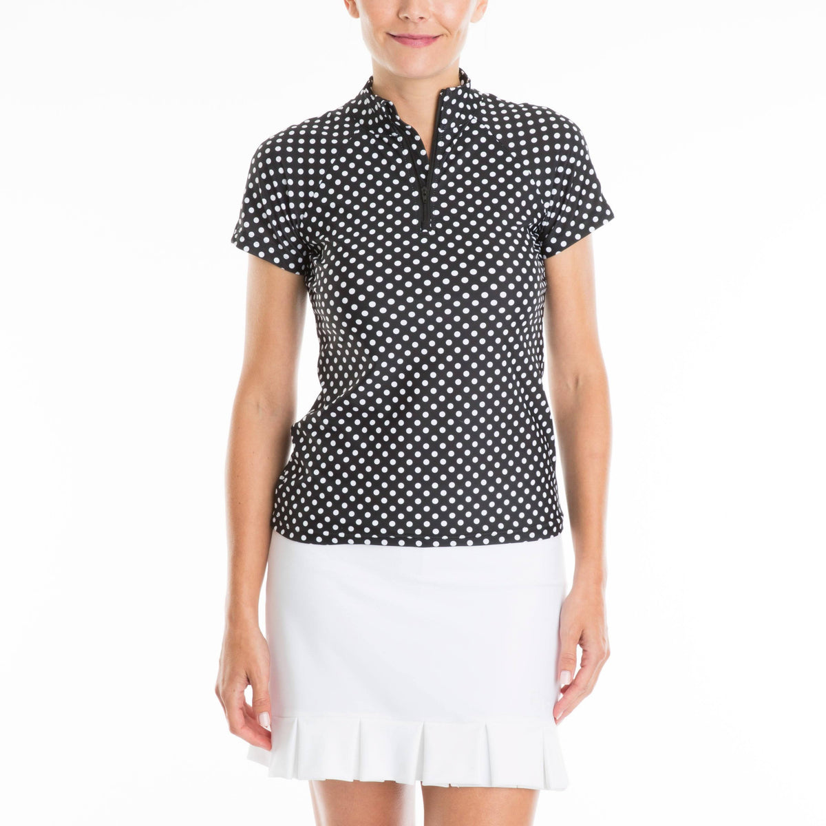 Black Dotty Top K87459