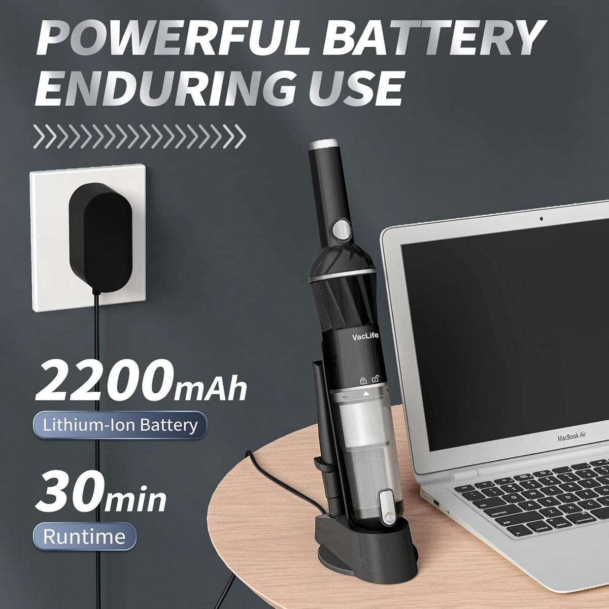 Handheld Vacuum Cordless Rechargeable Pack of 2 P180