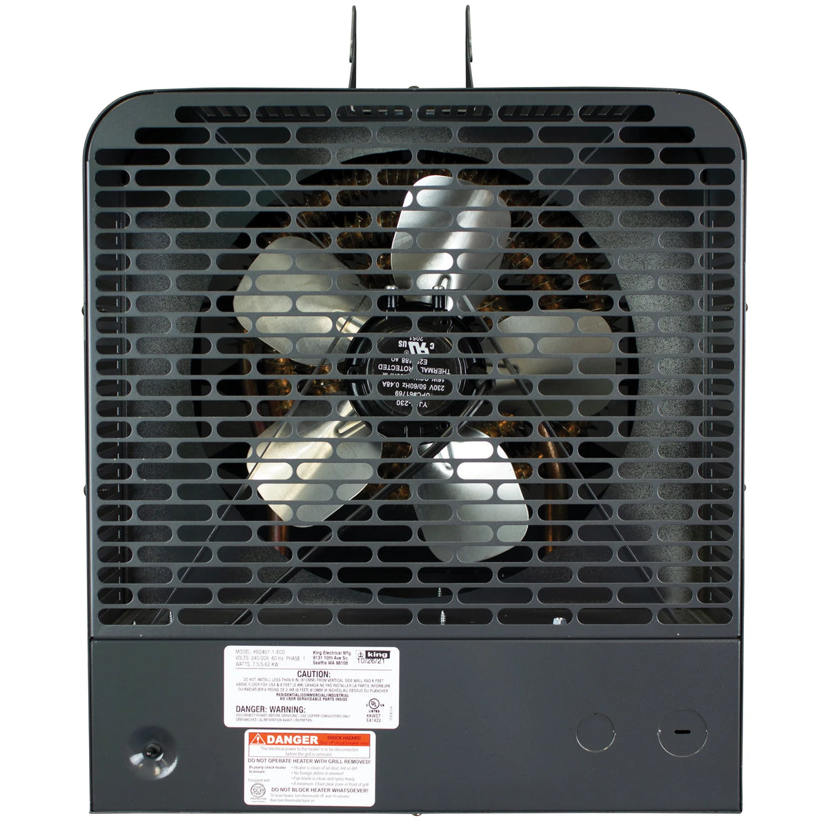 Gray 10KW 240V Electric Garage Heater Z446277