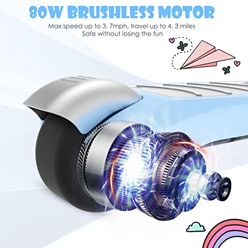 3 Wheel Electric Scooter with Flashing LED Wheels W399