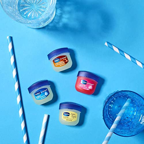 Mini Lip Balm, Petroleum Jelly, 0.25 Oz (Pack of 4) I9391