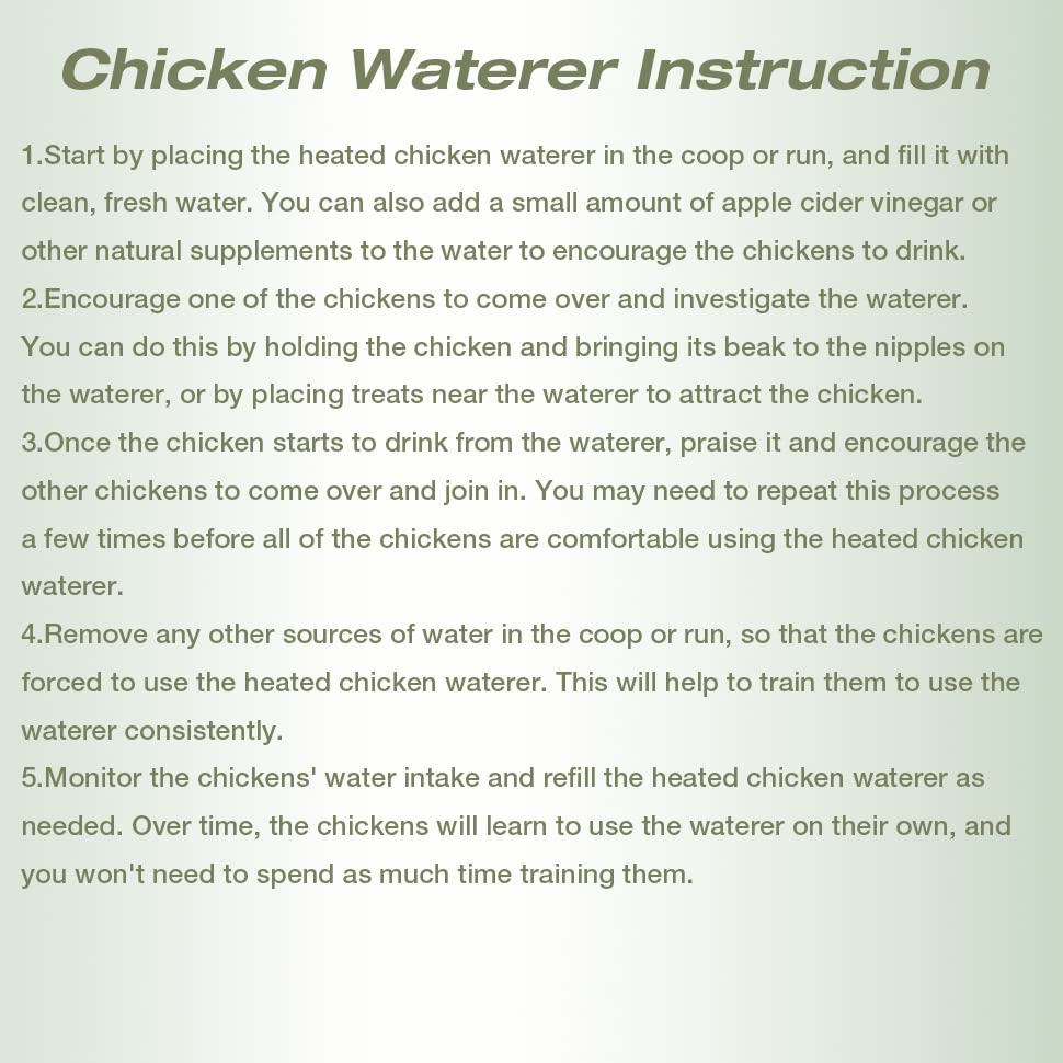 4 Gallon Heated Poultry Drinker M116839