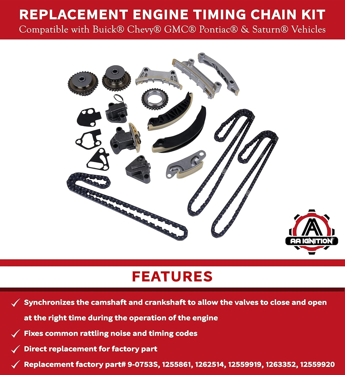 Engine Timing Chain Kit P834