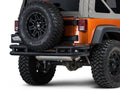 Textured Black Rear Tubular Bumper J408