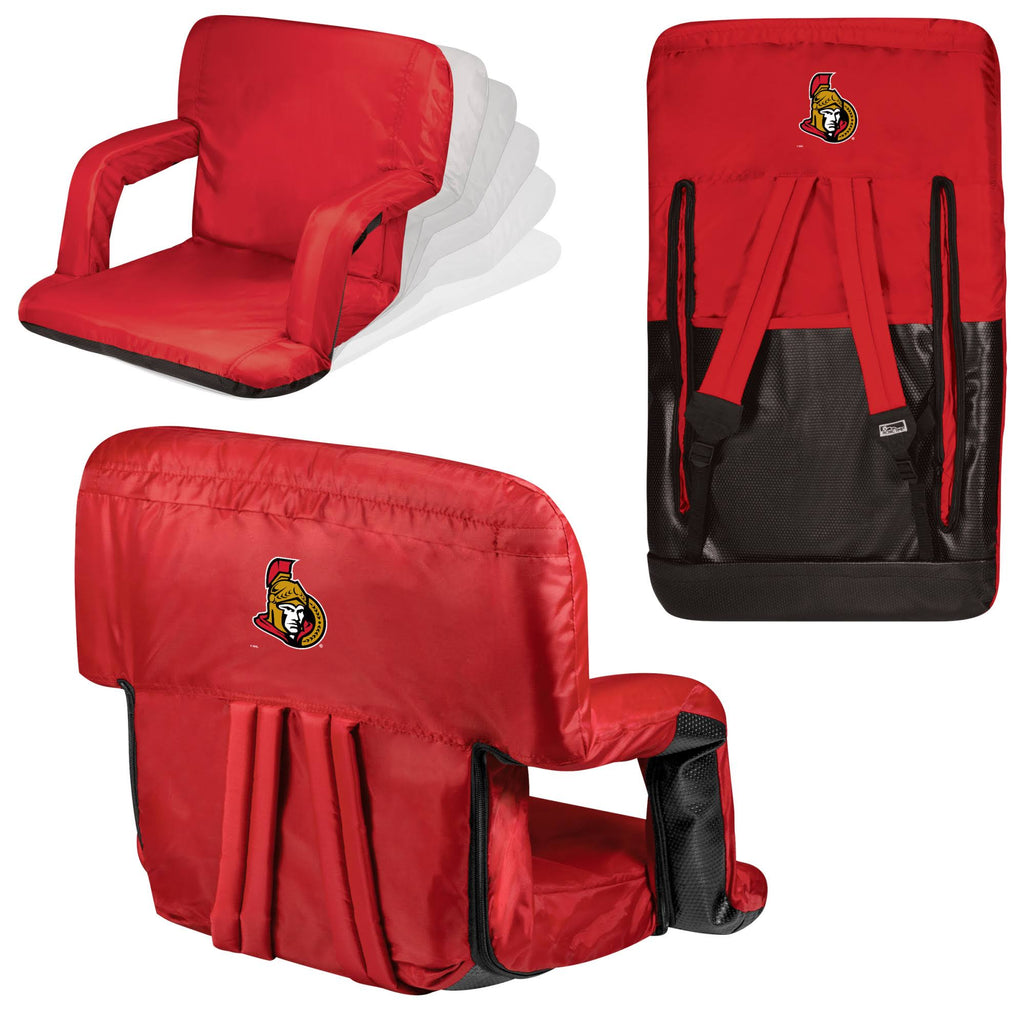 Red Ventura Portable Reclining Stadium Seat F15041
