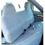 Gray Automotive Leatherette Bench Seat Covers P621277
