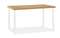 Maple Top White Base Table O9513