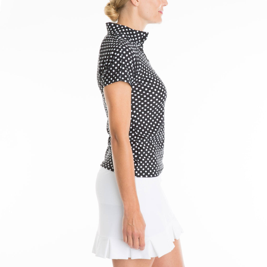 Black Dotty Top K87459